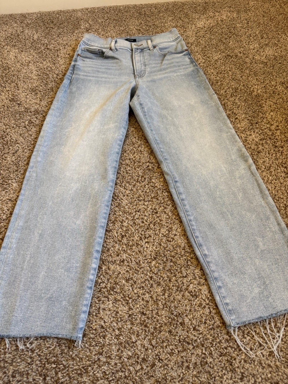 EXPRESS STRAIGHT ANKLE HIGH RISE - Picture 2 of 5